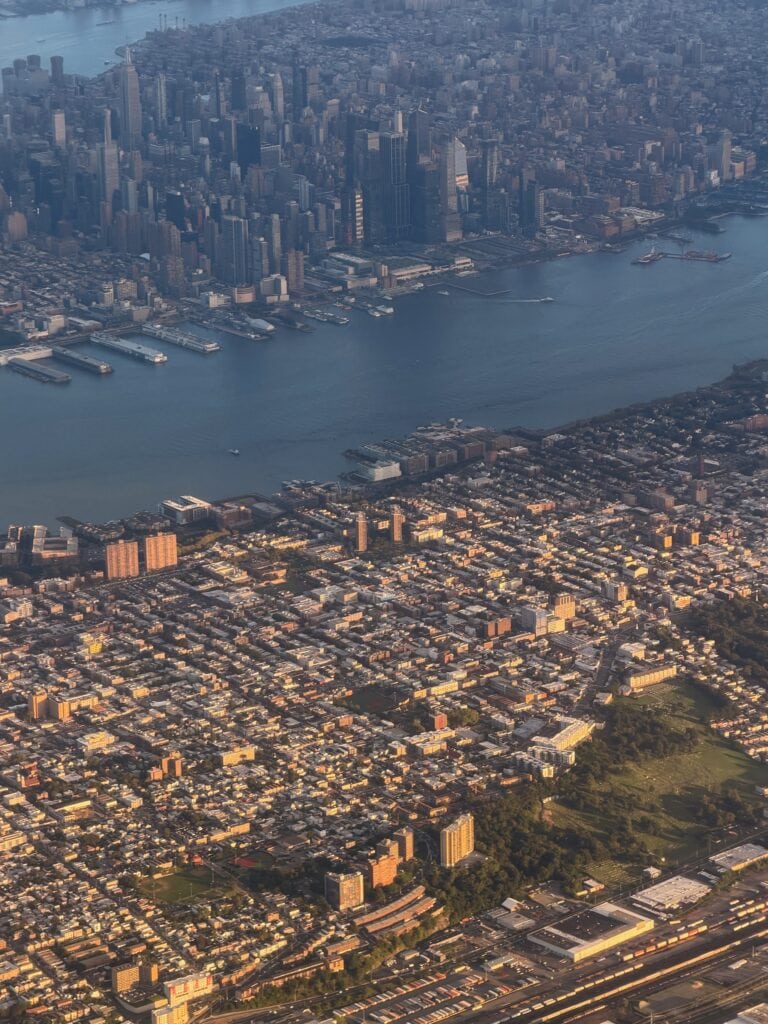 Midtown Manhattan from 15000 feet