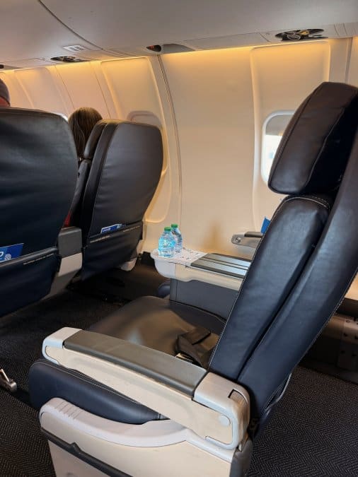 Request a Window Seat at Check-In: A Traveler's Guide First Class or Premium Seats in a regional jet